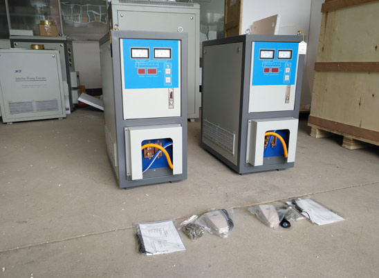 Induction shop heating oven
